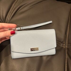Kate Spade Sky Blue Wristlet